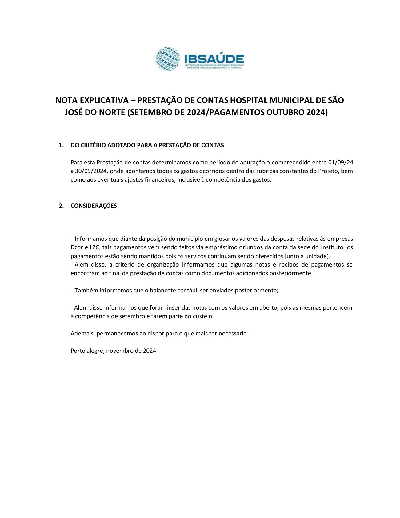 Página 3 de Prestacao De Contas Hmsjn Setembro 2024