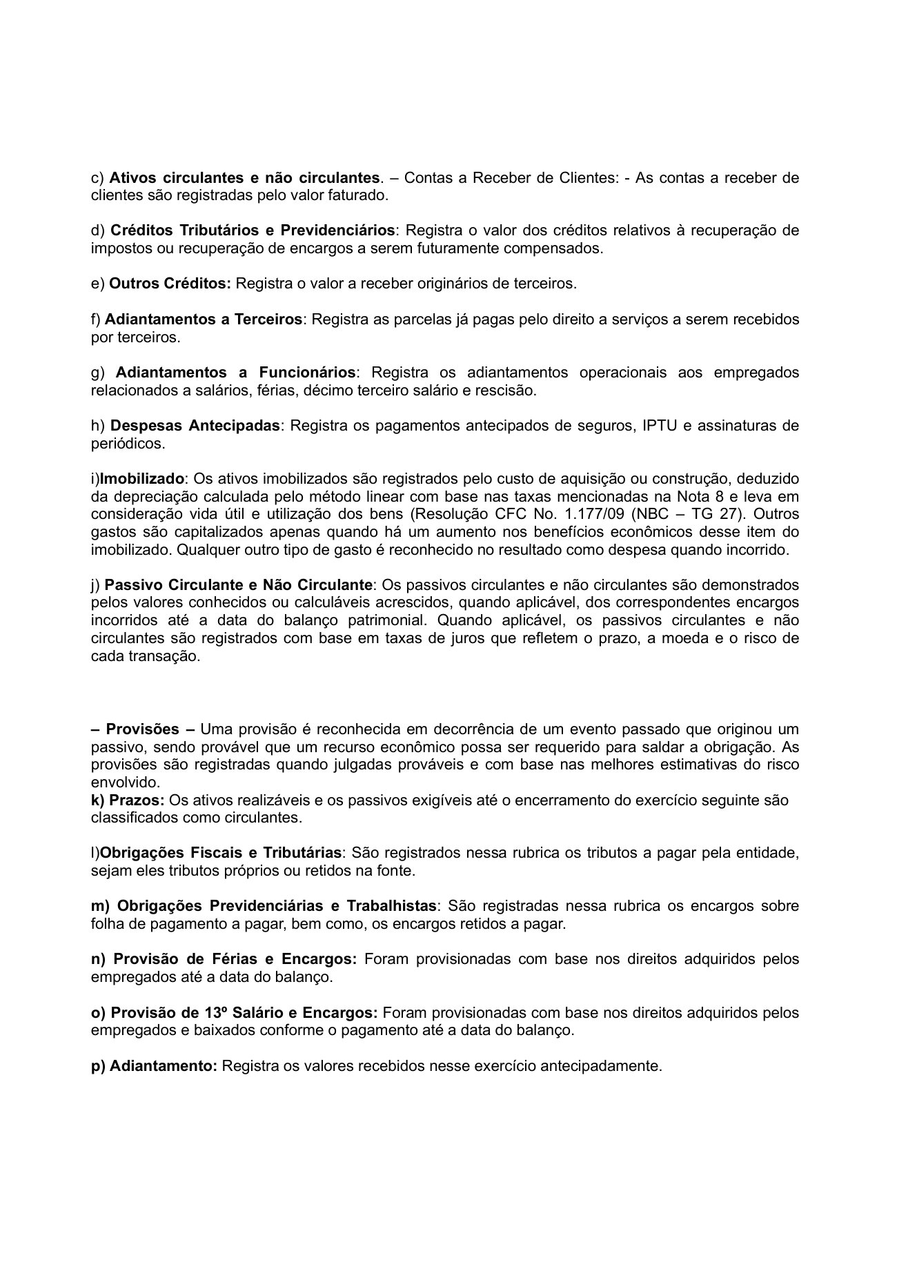 Página 3 de NOTAS EXPLICATIVAS 2023
